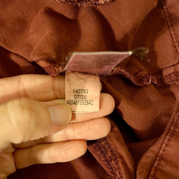 Sonoma Burgundy Fall Jacket S - Picture 2 of 5